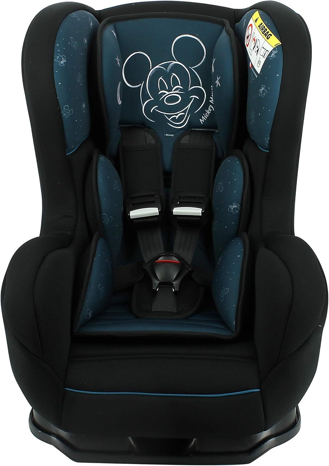 Disney - COSMO Autoasiento Grupo 0/1/2 (0-25Kg) - Made in France - Respaldo de carretera 0-10Kg - Inclinable -