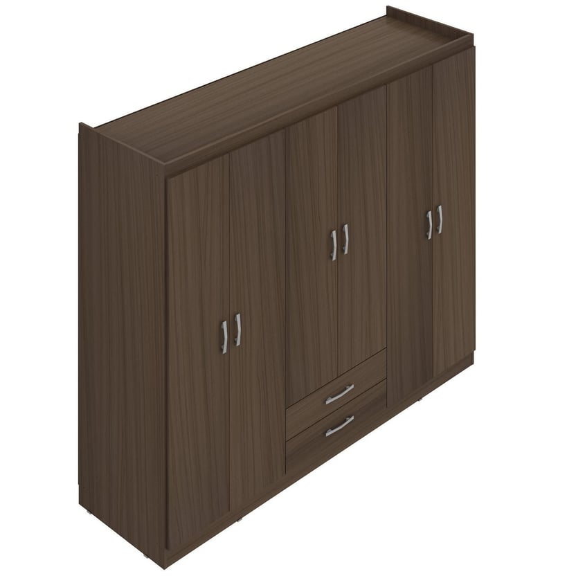 Closet 6P2C Avellana162X47X183