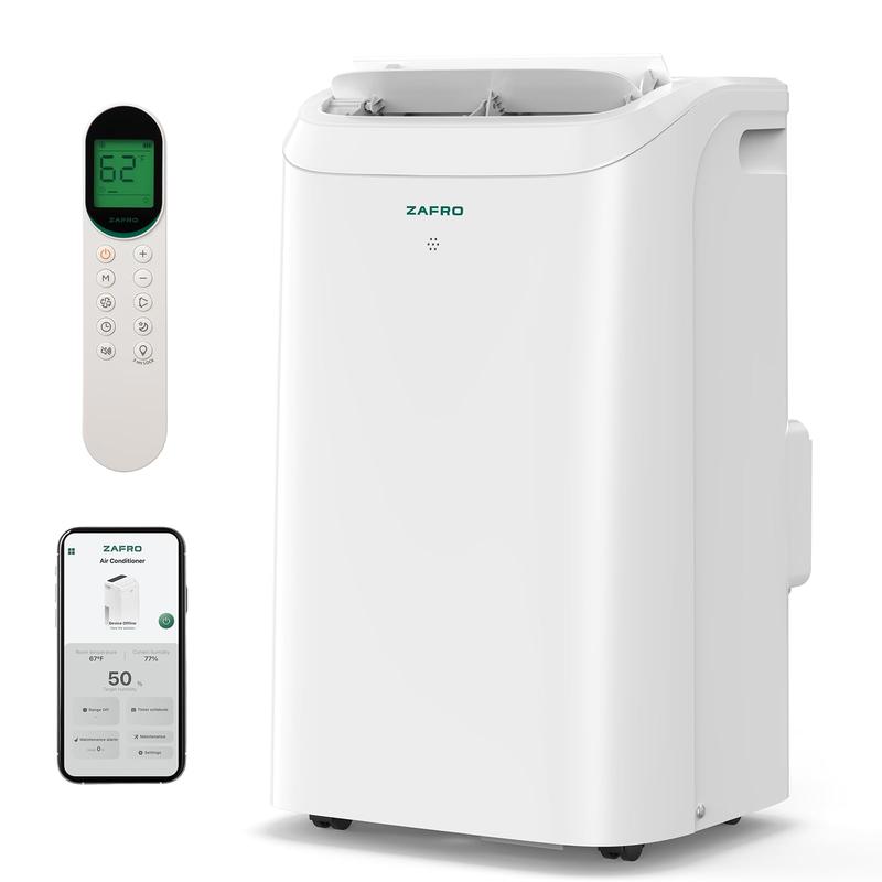 ⚡Aire acondicionado portátil ZAFRO (44 dB) — 10.000/12.000/14.000 BTU, con conexión Wi-Fi, ultra silencioso, utiliza refrigerante ecológico R32, enfriamiento rápido en 30 segundos (oferta especial de verano)