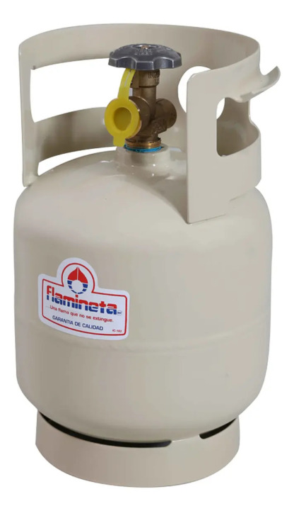 Mini Tanque Portátil 2kg Válvula Tradicional Flamineta