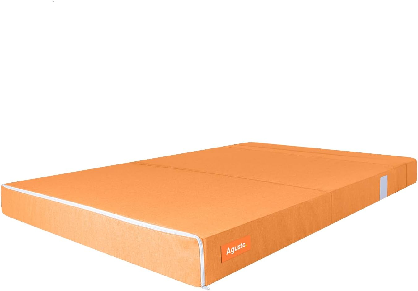 AGUSTO Sofá Cama Matrimonial Multifunción Colchon Plegable Futon Chaise Sillon Puff (Gris Oxford)