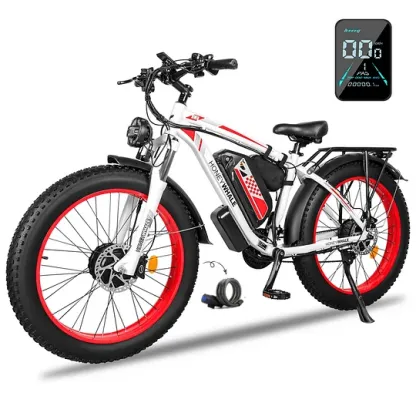 Bicicleta Eléctrica de montaña Honey Whale BK08 Rojo