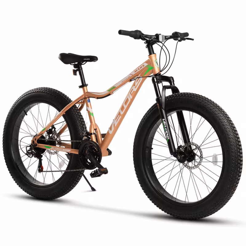 bicicleta de montaña, fat bike, neumático   de 26 pulgadas 4.0 mtb, transmisión shimano de 21 velocidades,   de disco mecánicos,   de  , ideal para uso   en montañas,   o  , etc Detalles del producto 10