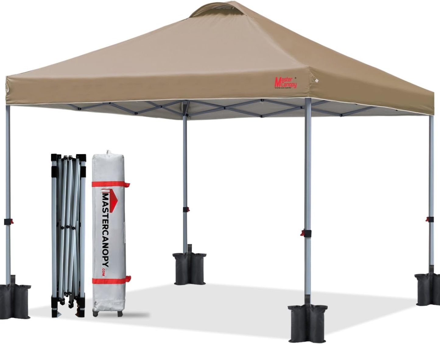 MASTERCANOPY - Tienda de campaña emergente Duradera con Bolsa Enrollable
