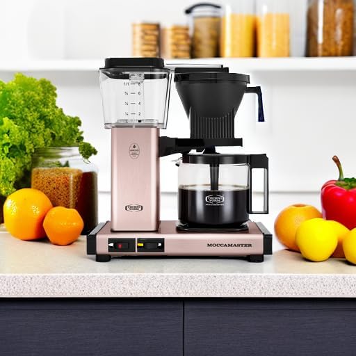 Moccamaster 53948 KBGV Select - Cafetera de 10 tazas, negro mate, 40 onzas, 1.25 l