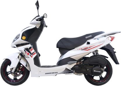 DINAMO Motocicleta Scooter Adventure Elite 150 2024 Blanca