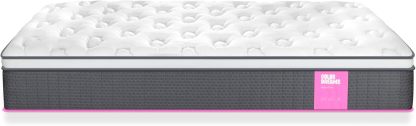 🛏️ COLORDREAMS Colchón Individual Pro Hybrid 28 cm, Híbrido Resortes Embolsados + Memory Foam Eurotop, Firmeza Media, Hipoalergénico Antiácaros, Colchón en Caja, 5 Años de Garantía