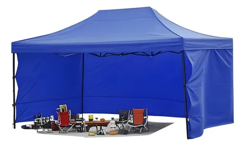 Carpa 3x4.5 Reforzado Plegable Impermeable Con Paredes Toldo