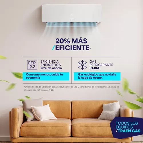 Noblex Aire Acondicionado Minisplit On/Off Frío NXS32C11AMX 12000btu 1 tonelada 115V