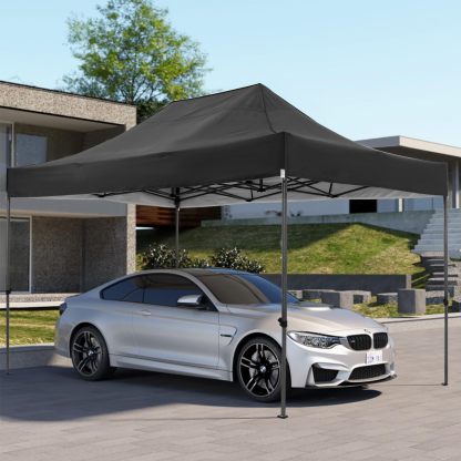 COBIZI - Toldo desplegable de 10 x 20 Pulgadas con 6 Paredes Laterales, toldo Impermeable para Eventos al Aire última intervensión, UPF 50+ cenador portátil para Fiestas, Playa, Camping, Boda,
