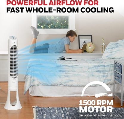 Honeywell Ventilador, Tradicional, Blanco, 1, 1