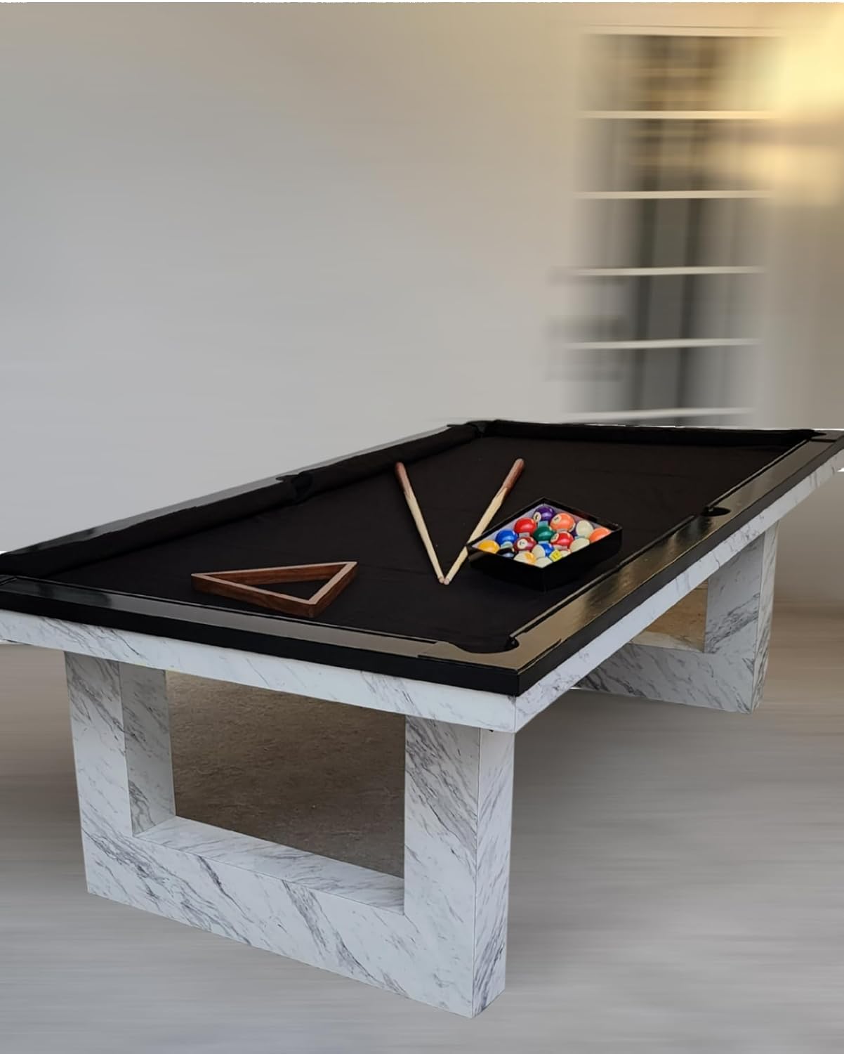 MESA DE BILLAR PROFESIONAL PARA CASA O NEGOCIO. USO RUDO MADERA 100% PINO (PAÑO ROJO)