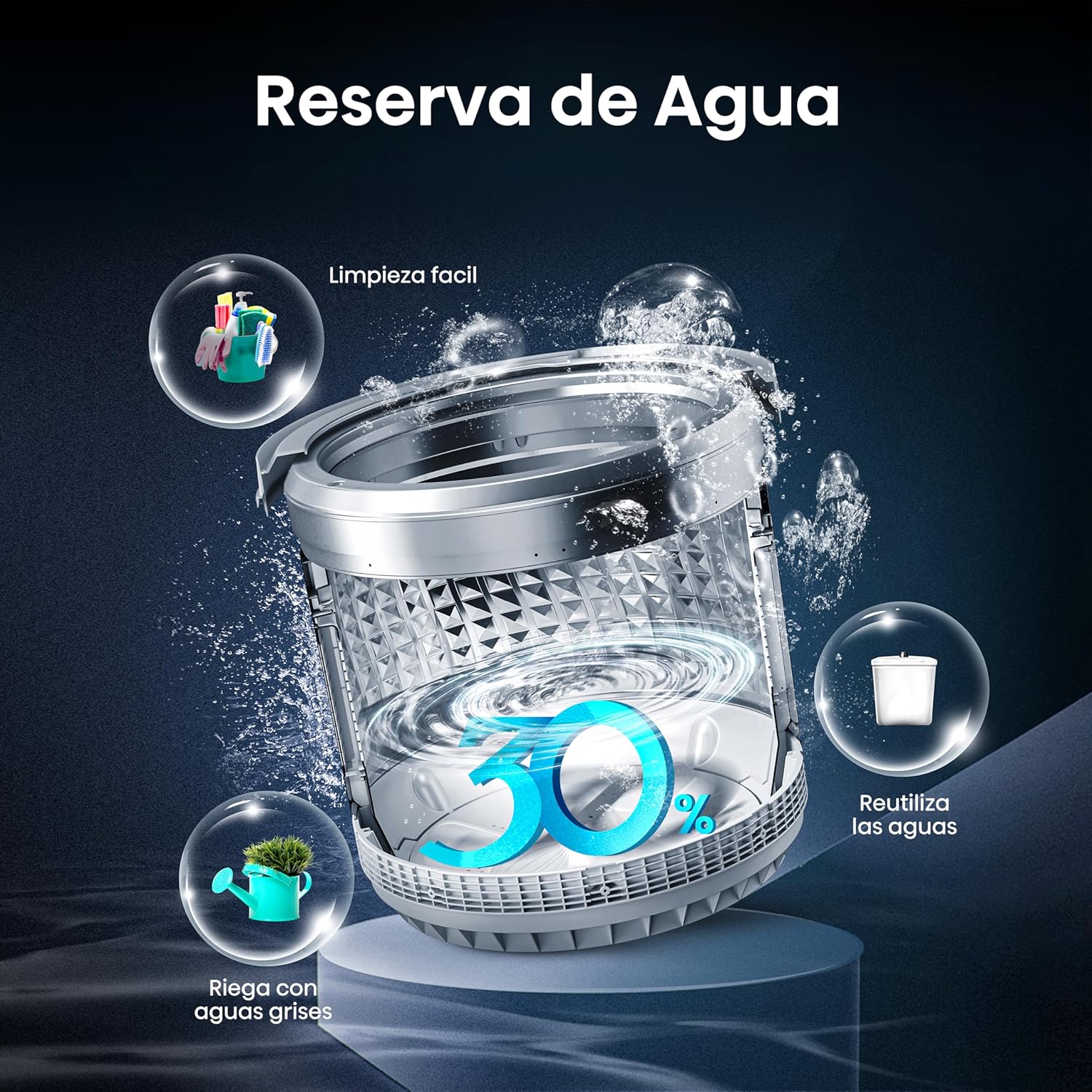 Lavadora Hisense WT3T2323UT