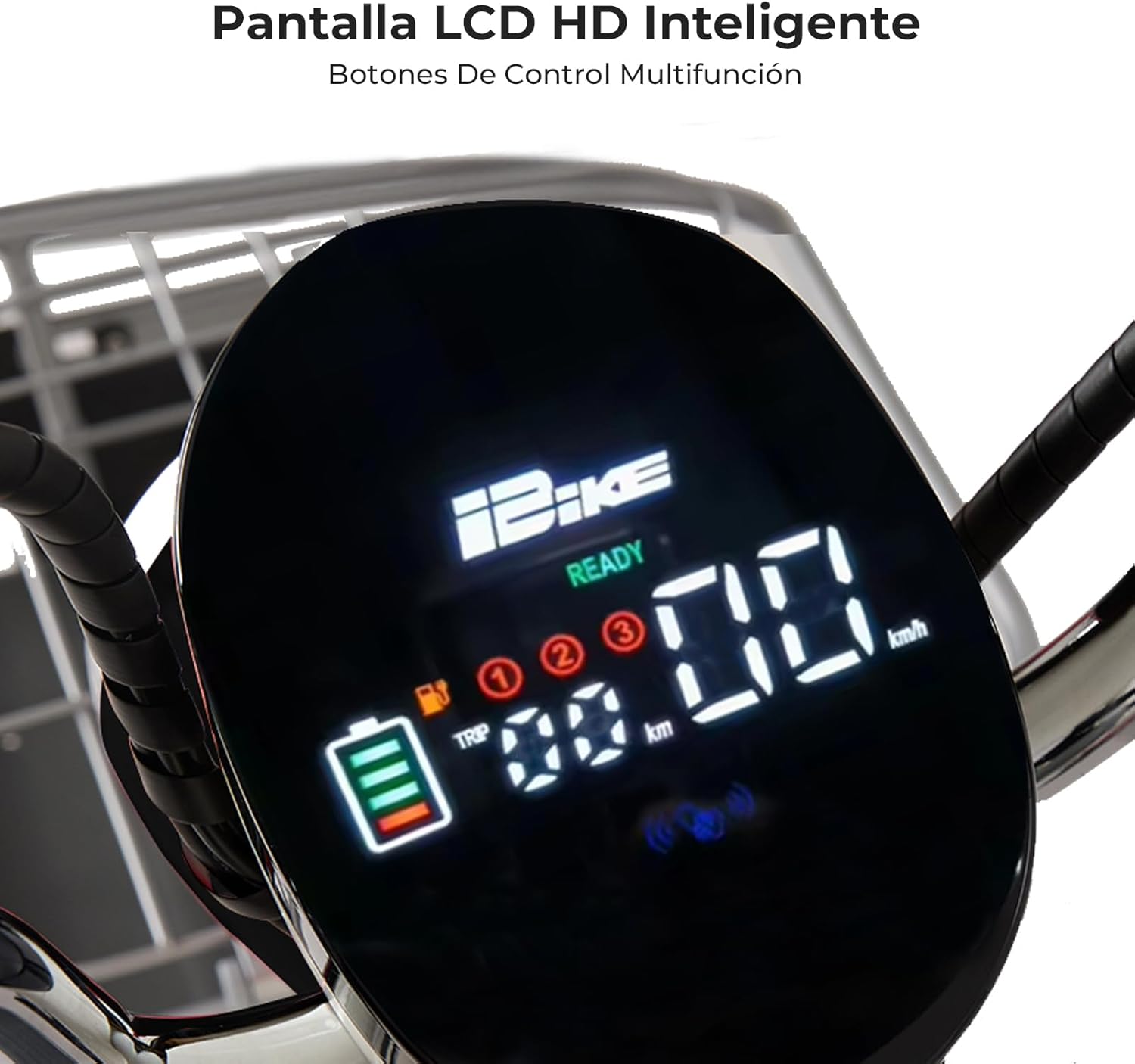 400W Bicicleta Eléctrica Potente, Bicicleta Electrica para Adultos de 40km/h, Rango de 60-70km Eike, Batería de Plomo de 48V/20Ah, Perfecto para Carreteras y Desplazamientos Diarios