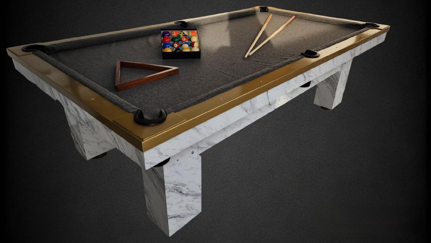 MESA DE BILLAR PROFESIONAL PARA CASA O NEGOCIO. USO RUDO MADERA 100% PINO (PAÑO ROJO)