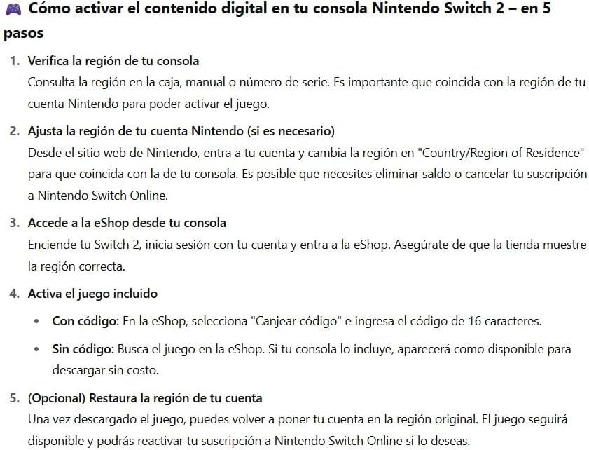 Nintendo Switch™ 2 + Mario Kart™ World Bundle versión internacional