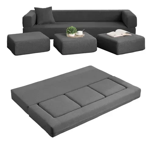 Sofá Cama Plegable De 80 Pulgadas Sofá Cama Convertible Con