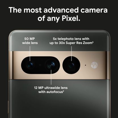 Teléfono Android Google Pixel 24-5G: teléfono desbloqueado con gran lente angular y pila de 7 horas, 128 GB, color obsidiana, (reacondicionado)