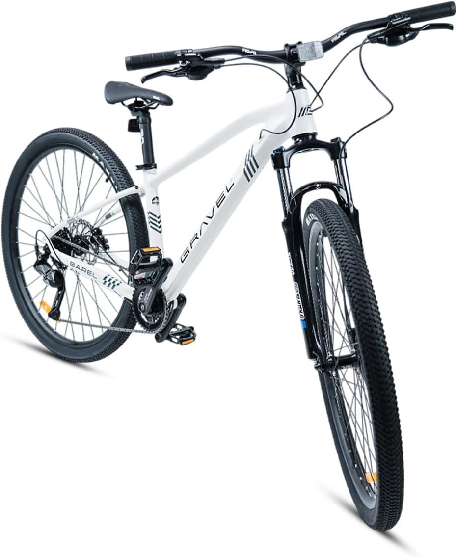 GRAVEL Bicicleta de Montaña Barel | Bicicleta R29 - Cuadro Aluminio 15 kg | Transmisión Cues 18V | Frenos Hidráulicos y Llantas Kenda
