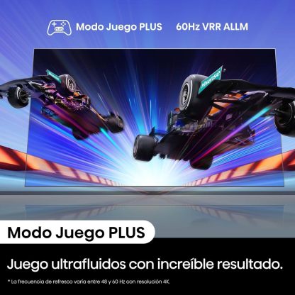 Hisense Pantalla UHD 4K de 43" 43A6NV, VIDAA Smart TV, 43 Pulgadas, Dolby Vision, Modo Juego Plus, DTS Virtual X, Control por Voz televisor, Doble Control de Volumen, (Nuevo 2024)