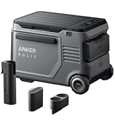 Anker SOLIX EverFrost 2 Enfriador de 40 litros con kit de viaje por carretera, refrigerador de coche de 42 cuartos de galón, refrigerador eléctrico con...