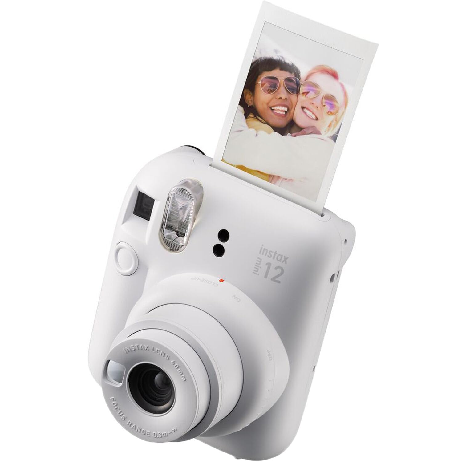 Fujifilm Instax Mini 12 cámara instantánea + paquete de accesorios MiniMate y funda personalizada compatible + Fuji Instax Film Value Pack (50 hojas) Álbum de fotos de diseño flamenco (verde menta)