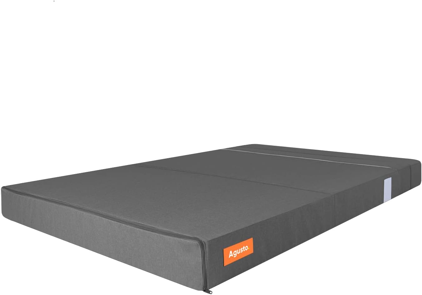 AGUSTO Sofá Cama Matrimonial Multifunción Colchon Plegable Futon Chaise Sillon Puff (Gris Oxford)