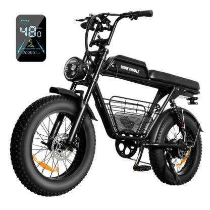 Bicicleta Eléctrica Honey Whale K7 Negro HONEY WHALE K7