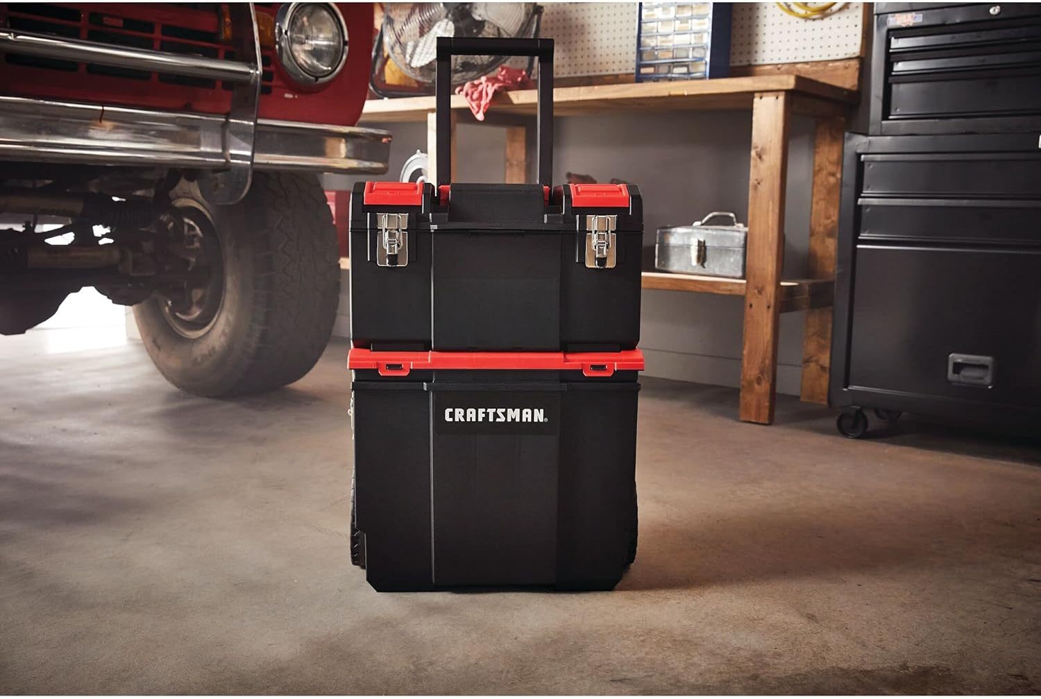 CRAFTSMAN Caja de Almacenamiento de Herramientas Rodante 17 Galones CMST33026
