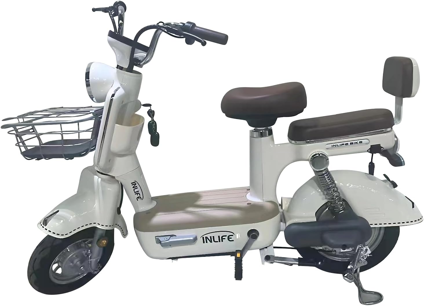 400W Bicicleta Eléctrica Potente, Bicicleta Electrica para Adultos de 40km/h, Rango de 60-70km Eike, Batería de Plomo de 48V/20Ah, Perfecto para Carreteras y Desplazamientos Diarios