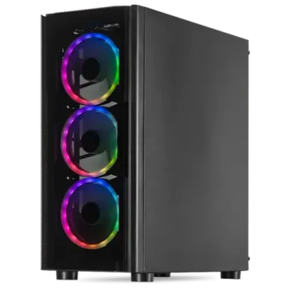 Xtreme PC Gamer con AMD Radeon Renoir Ryzen 5 5600G, 16GB, SSD de 240GB, disco duro de 3TB, monitor de 27 pulgadas con WIFI XTXZR516GBRENOIR
