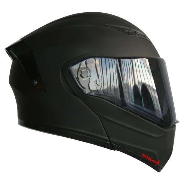 Casco Para Moto Kov Estelar Solid Negro Mate Con Luz Stop Talla M KOV Estelar