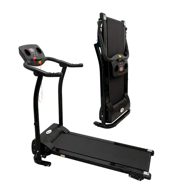 Caminadora Eléctrica Plegable Quick Fit Pro con 12 Programas - 3 Posiciones de Inclinación Ajustables y Pantala LCD para un Entrenamiento Personalizado