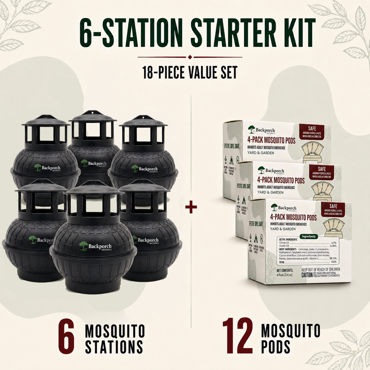 Backporch Naturals Starter Kits