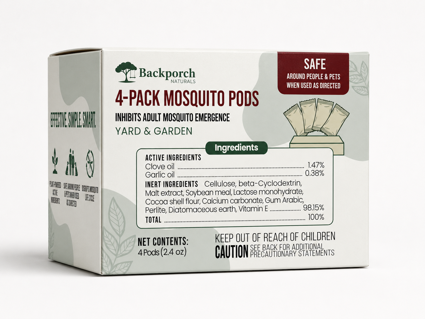20-Pack Mosquito Pods