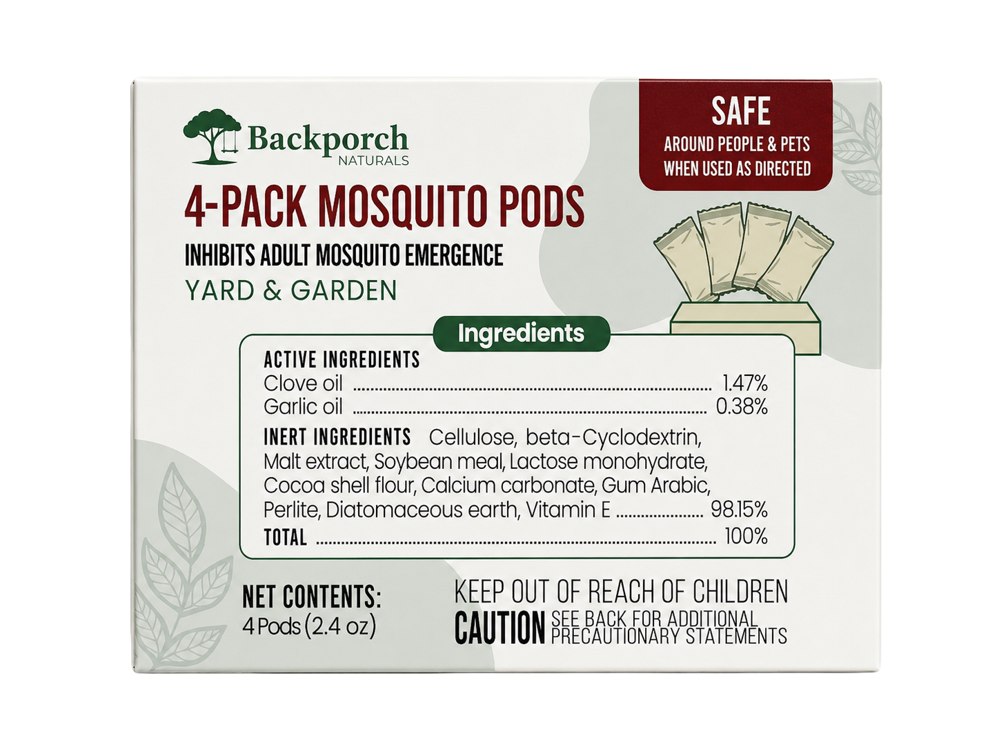 12-Pack Mosquito Pods