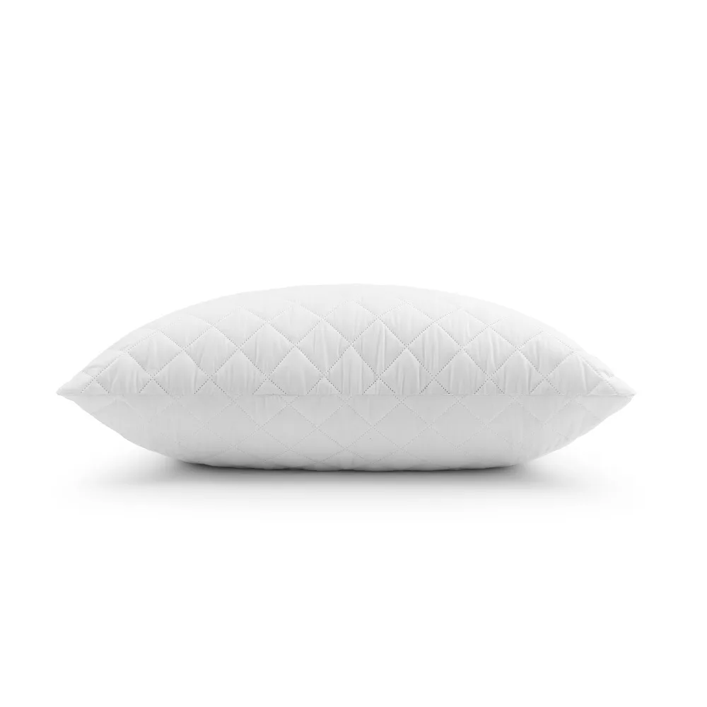 Memory Foam Cluster Bed Pillow Standard Queen Supportive Pillow for Neck Pain Relief Soft Breathable Adjustable Loft Bamboo Shredded Memory Foam Pillow