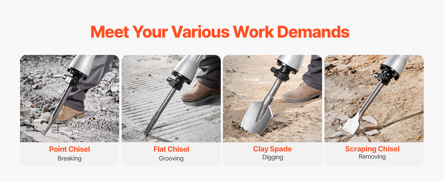 jack hammer concrete breaker