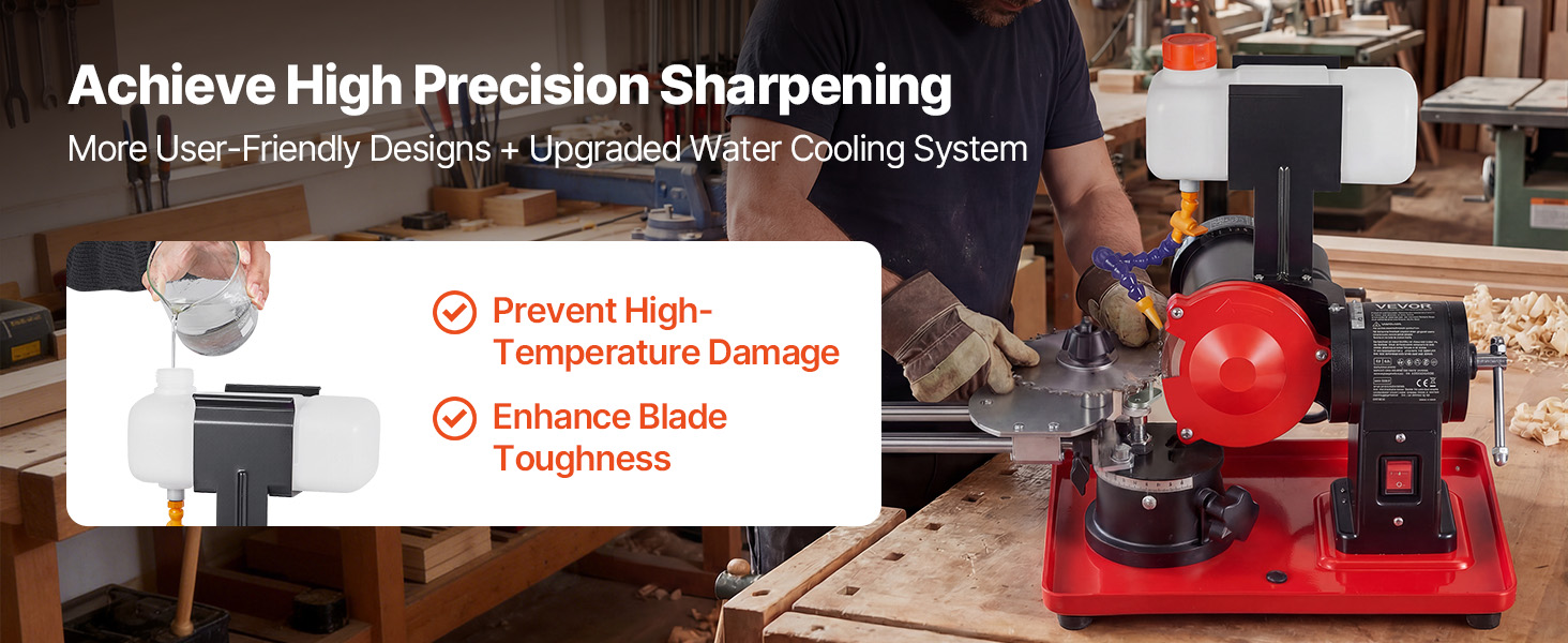 rotary angle mill grinder sharpener