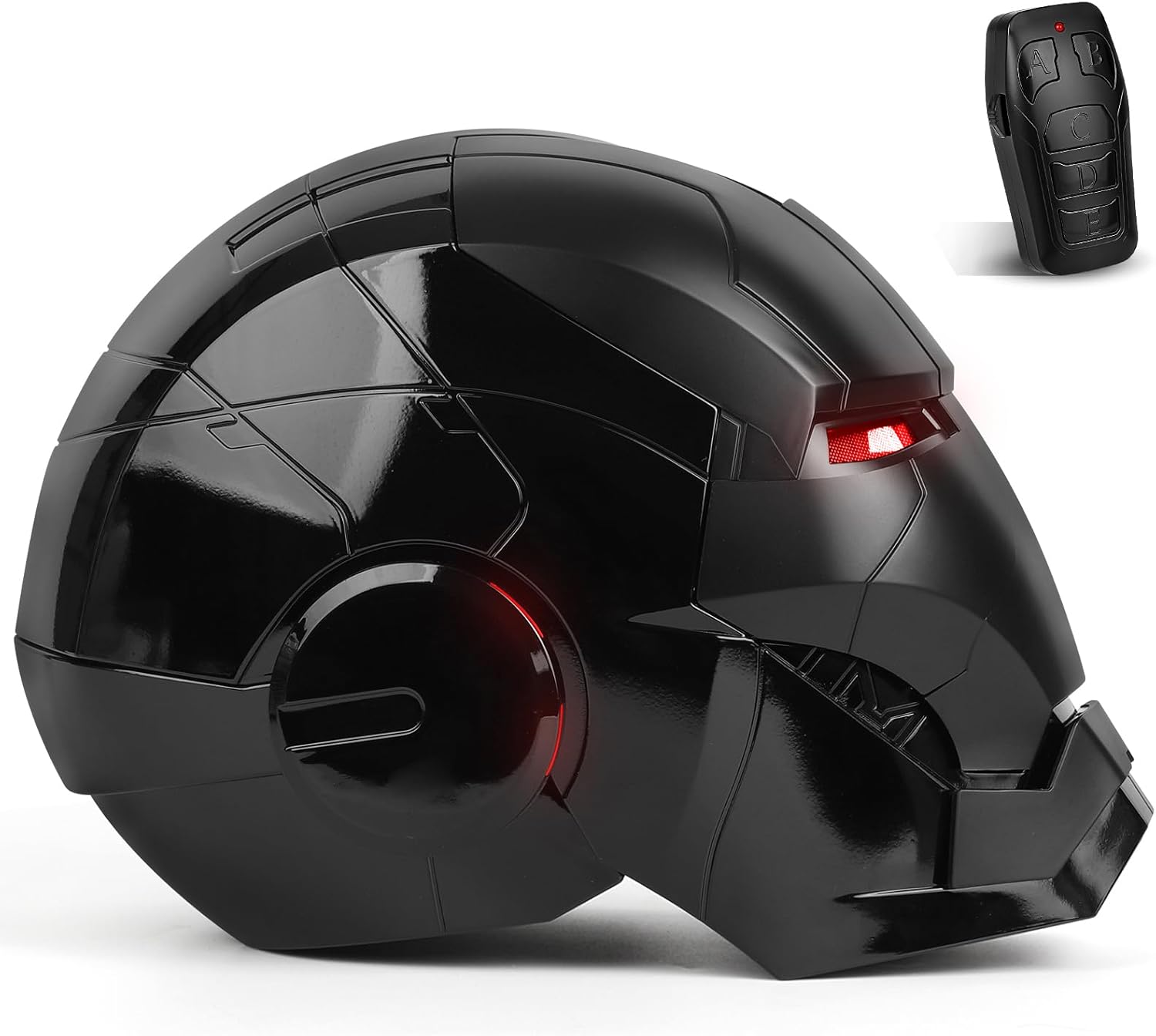 Iron-Man MK 5 Wearable Electronic Helmet with Voice & Remote Control, LED Eyes & Sound Effects