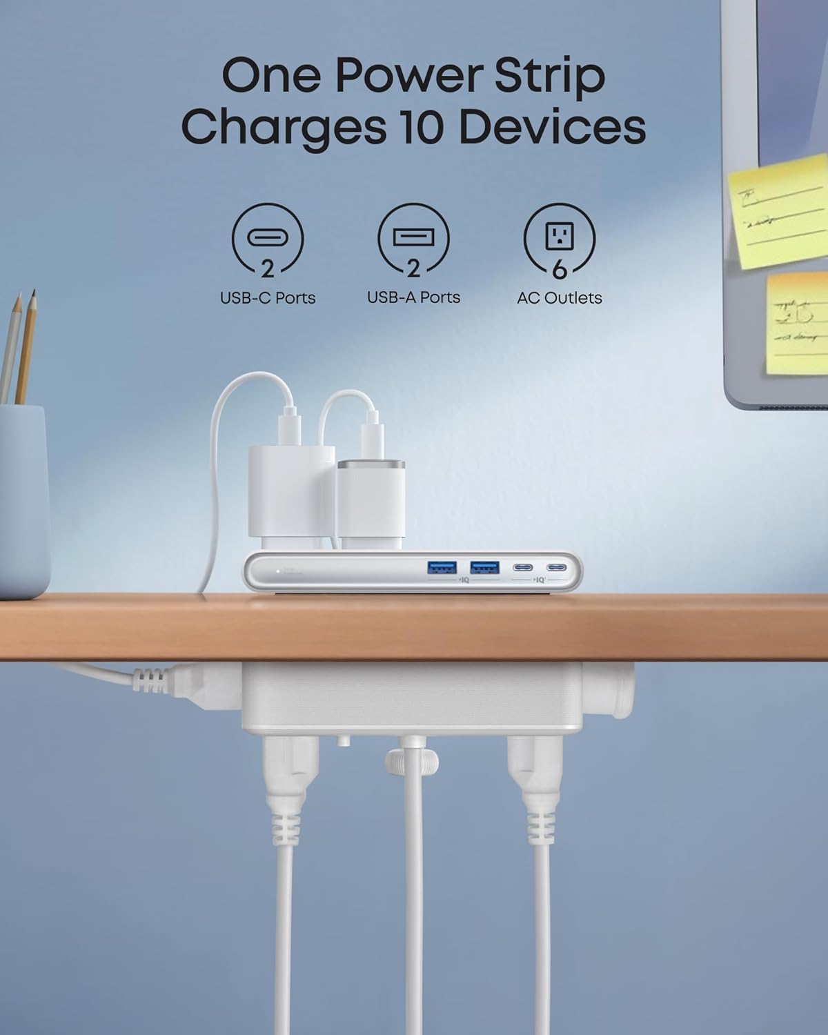 ⚡🖥️ Anker Nano Power Strip – Ultra-Fast, Space-Saving, 10-in-1, Clutter-Free Charging Hub 🔋✨