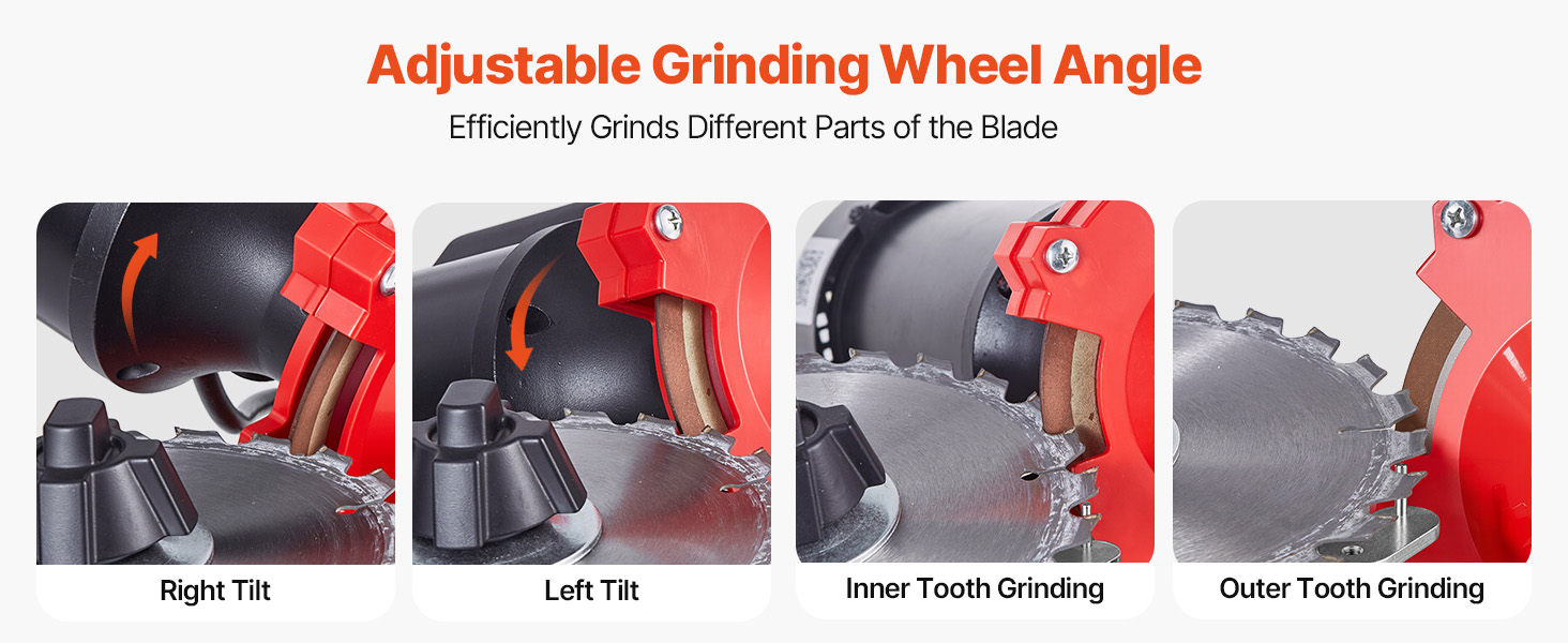 rotary angle mill grinding sharpening machine