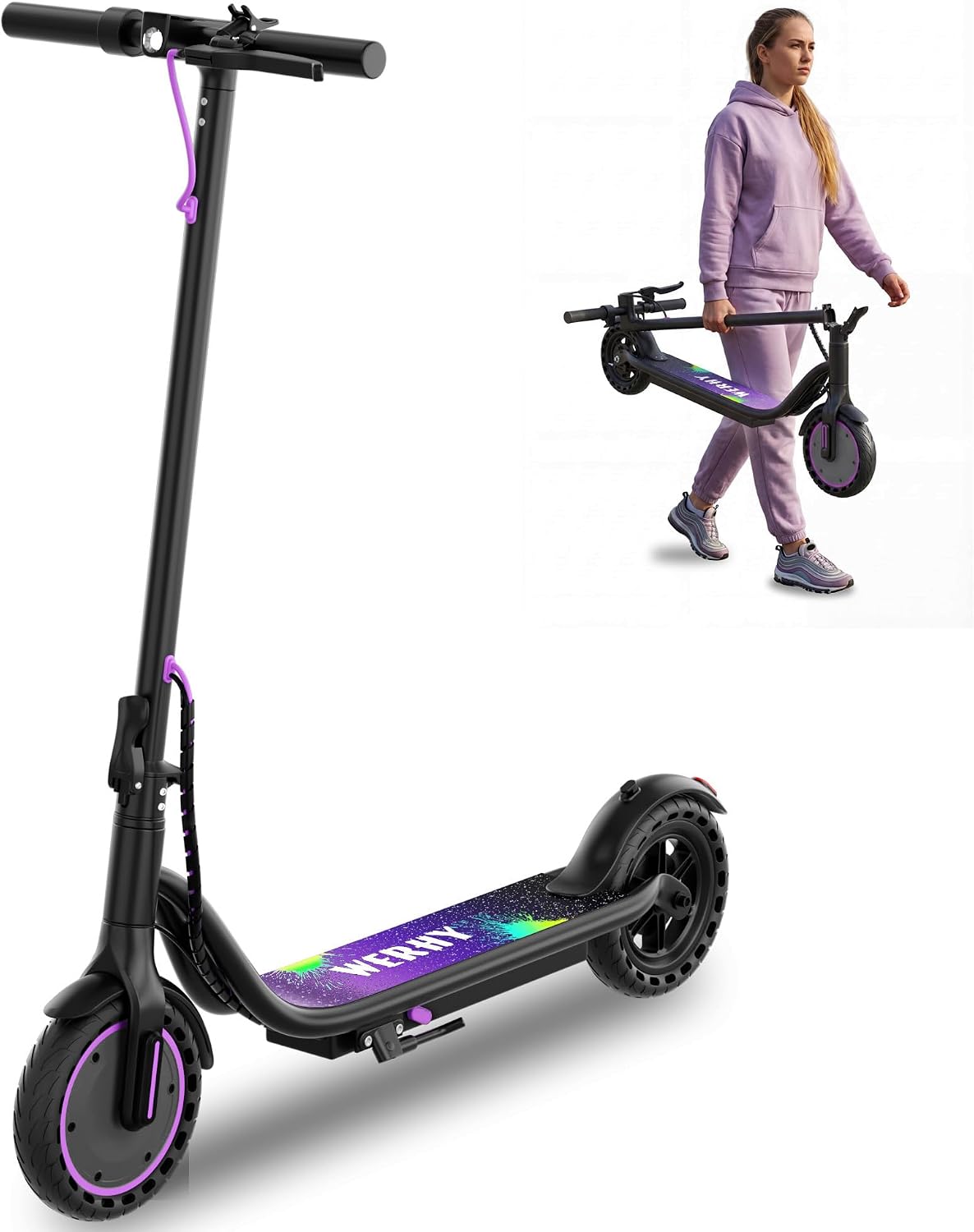 🛴⚡ WERHY Electric Scooter - Powerful, Foldable, Smart & Fast Urban Commuter Ride ⚡🛴