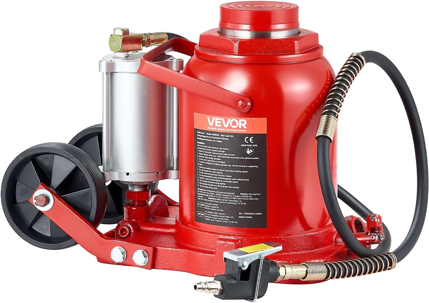 VEVOR Air Hydraulic Bottle Jack