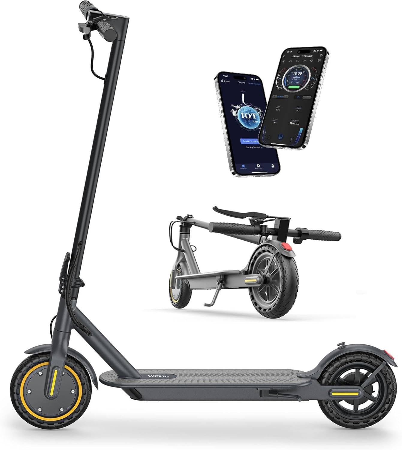 🛴⚡ WERHY Electric Scooter - Powerful, Foldable, Smart & Fast Urban Commuter Ride ⚡🛴
