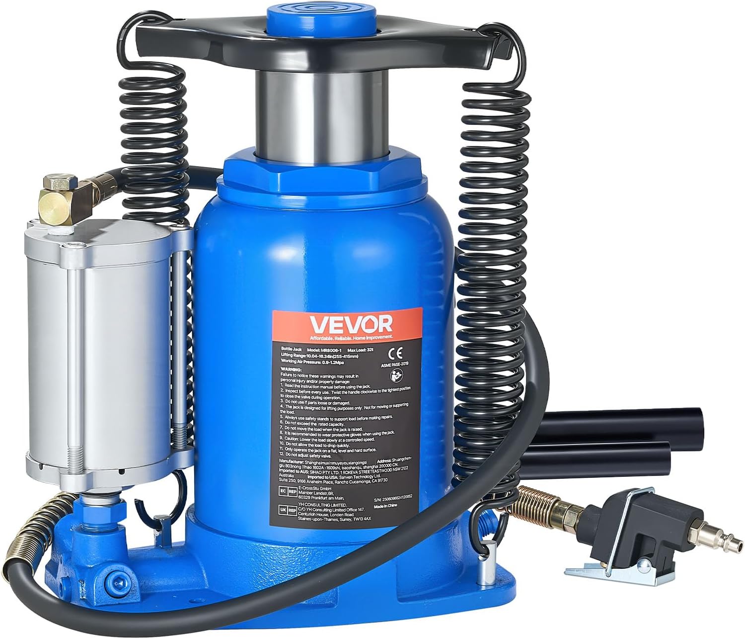 VEVOR Air Hydraulic Bottle Jack