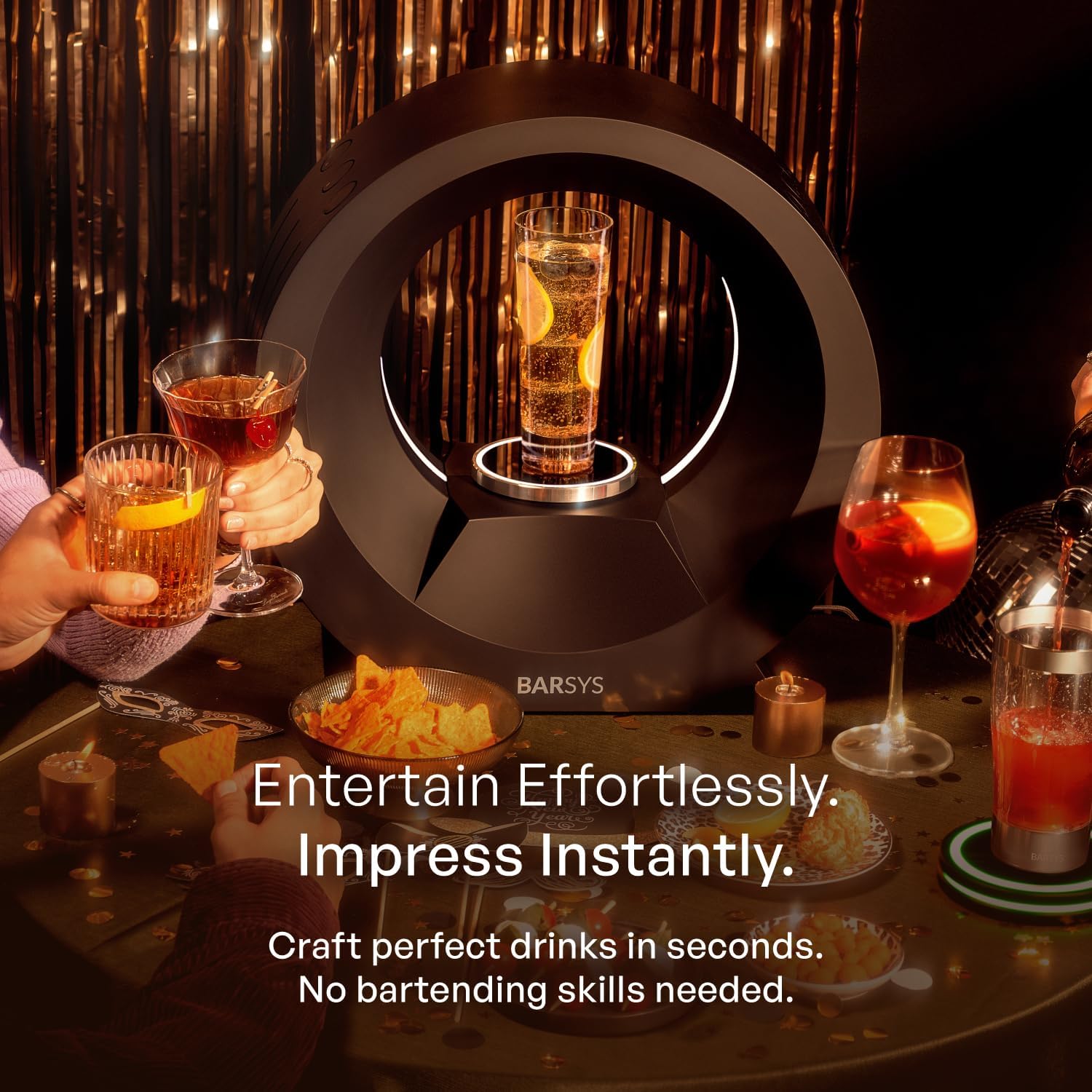 🍸✨ Barsys 360 Cocktail Maker Machine – Smart, Effortless, Professional, Party-Ready Cocktail Experience ✨🍹