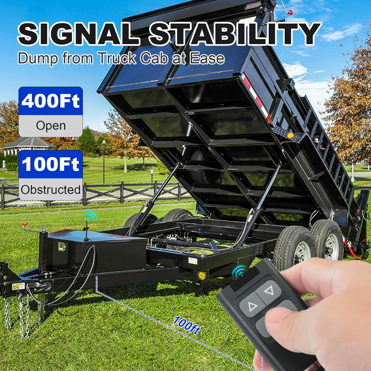 Wireless Dump Trailer Remote Kit