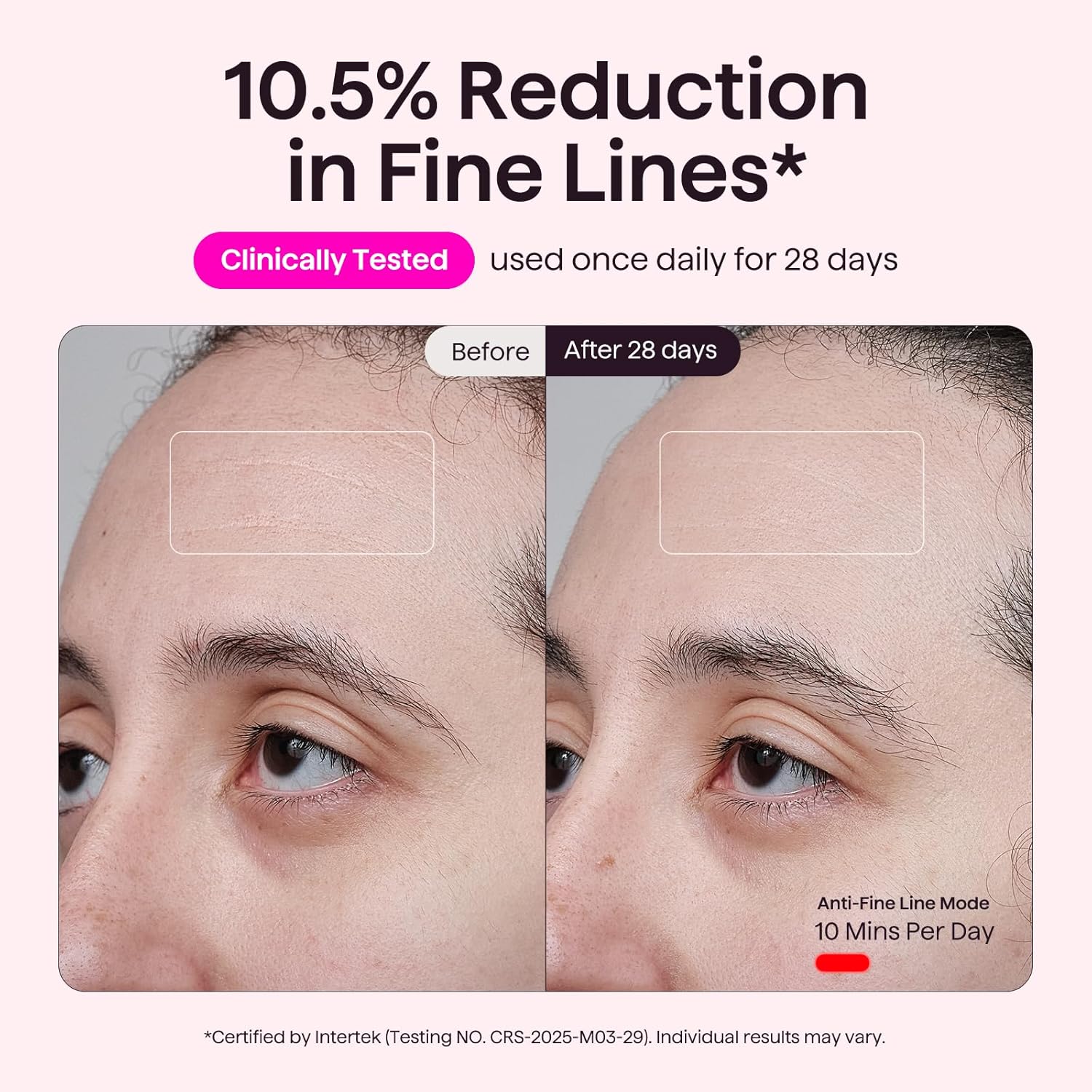 Wavytalk Glow Time LED Red Light Therapy Face Mask