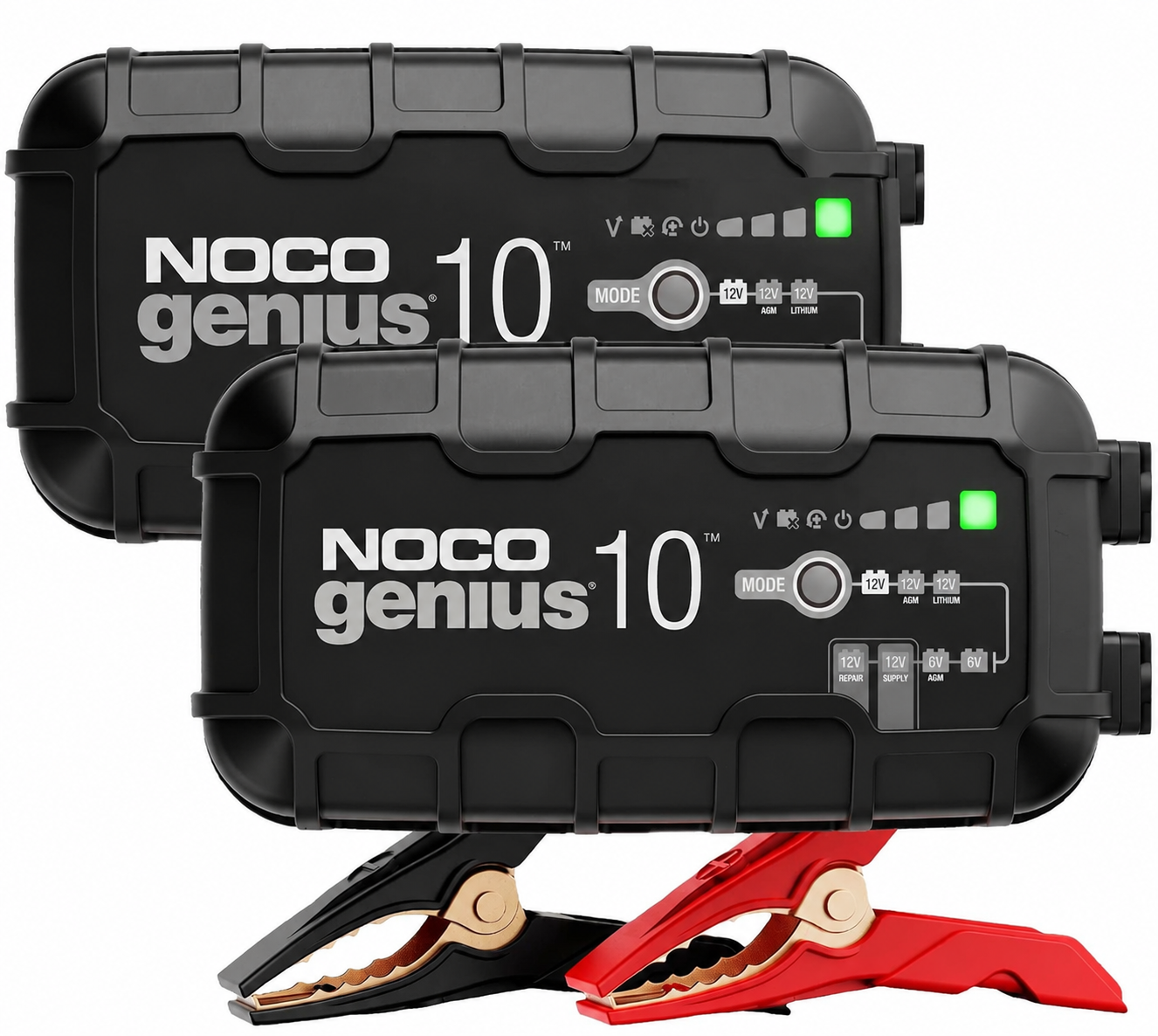 NOCO GENIUS10: 10A 6V/12V Smart Battery Charger – Automatic Maintainer